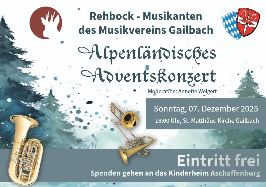 Musikverein Gailbach - Rehbock-Musikanten - Adventskonzert