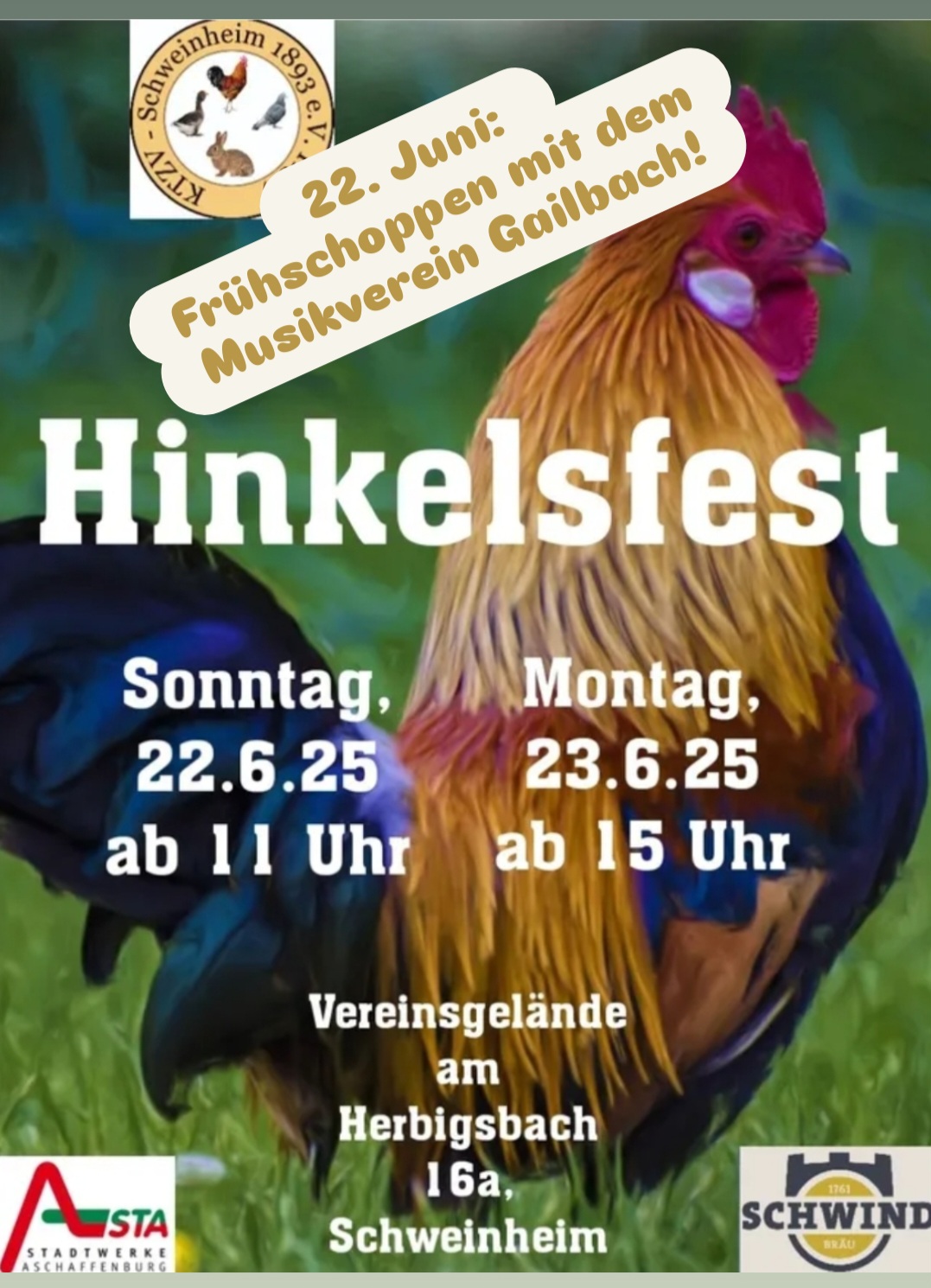Musikverein Gailbach - Hinkelsfest - Frühschoppen - KTZV Schweinheim