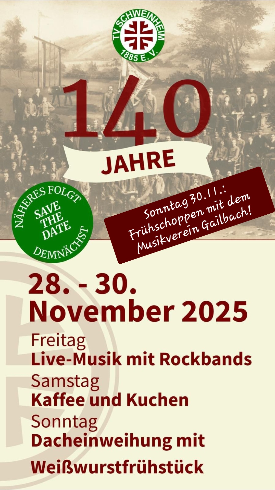 Musikverein Gailbach - 140 Jahre TV Schweinheim
